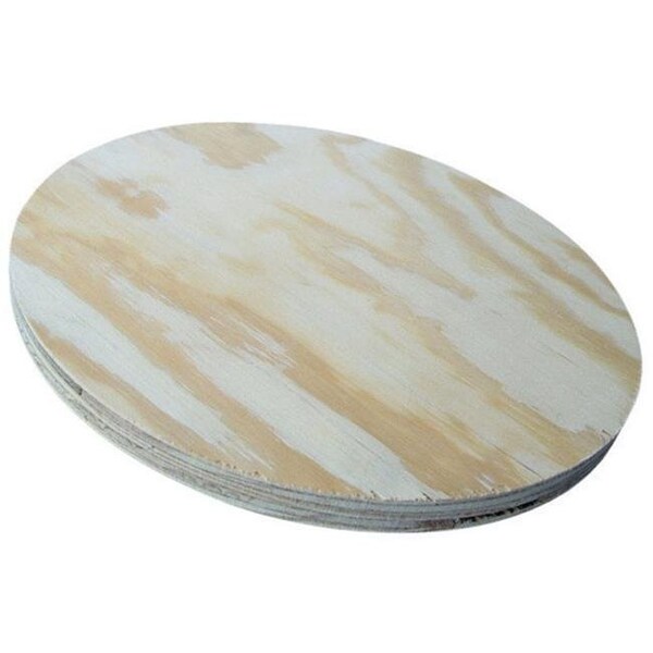 Alexandria Moulding PYR04-PY024C 23.75 x 0.75 in. Round Plywood 5417084 - main